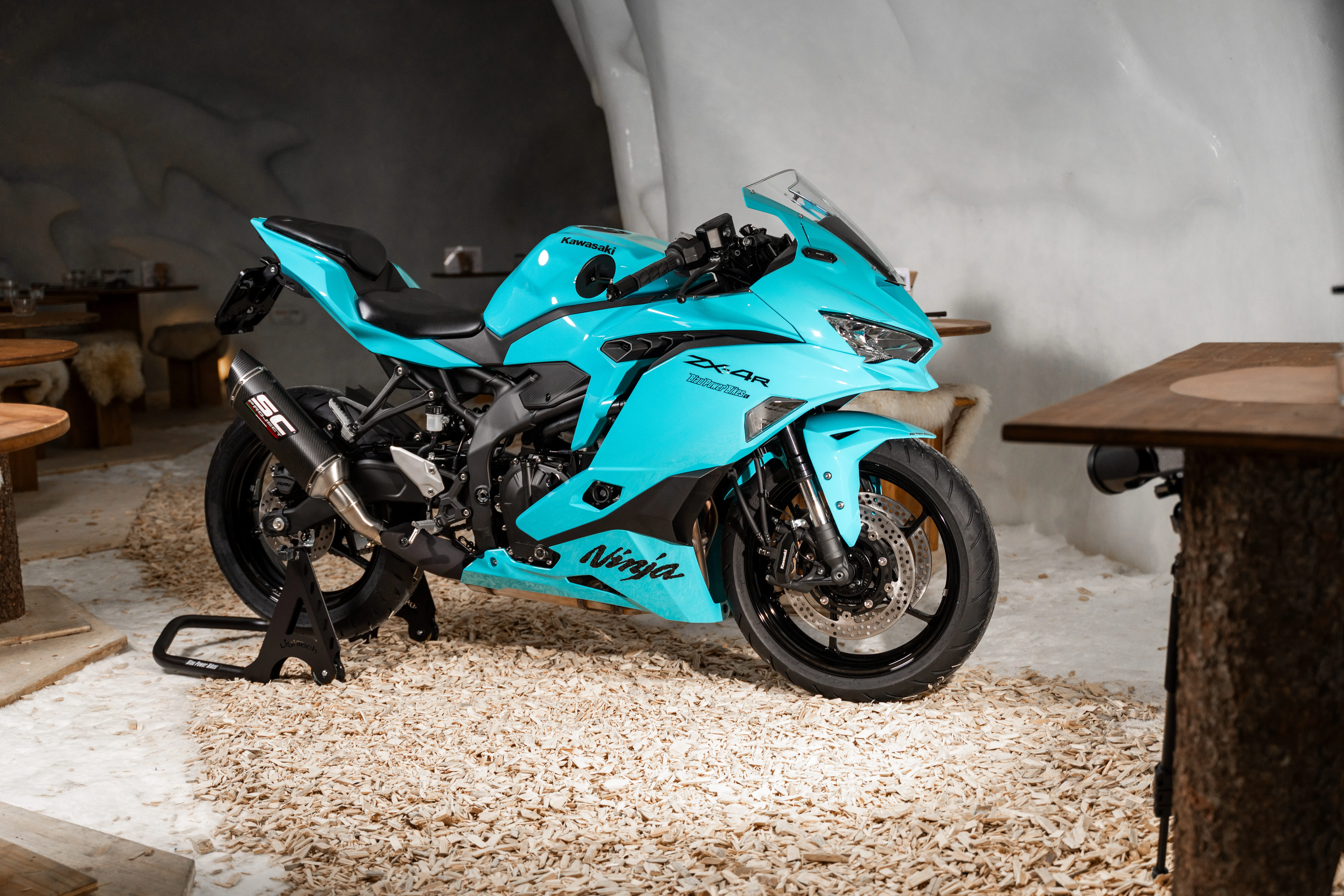 Ninja ZX-4R / Türkis