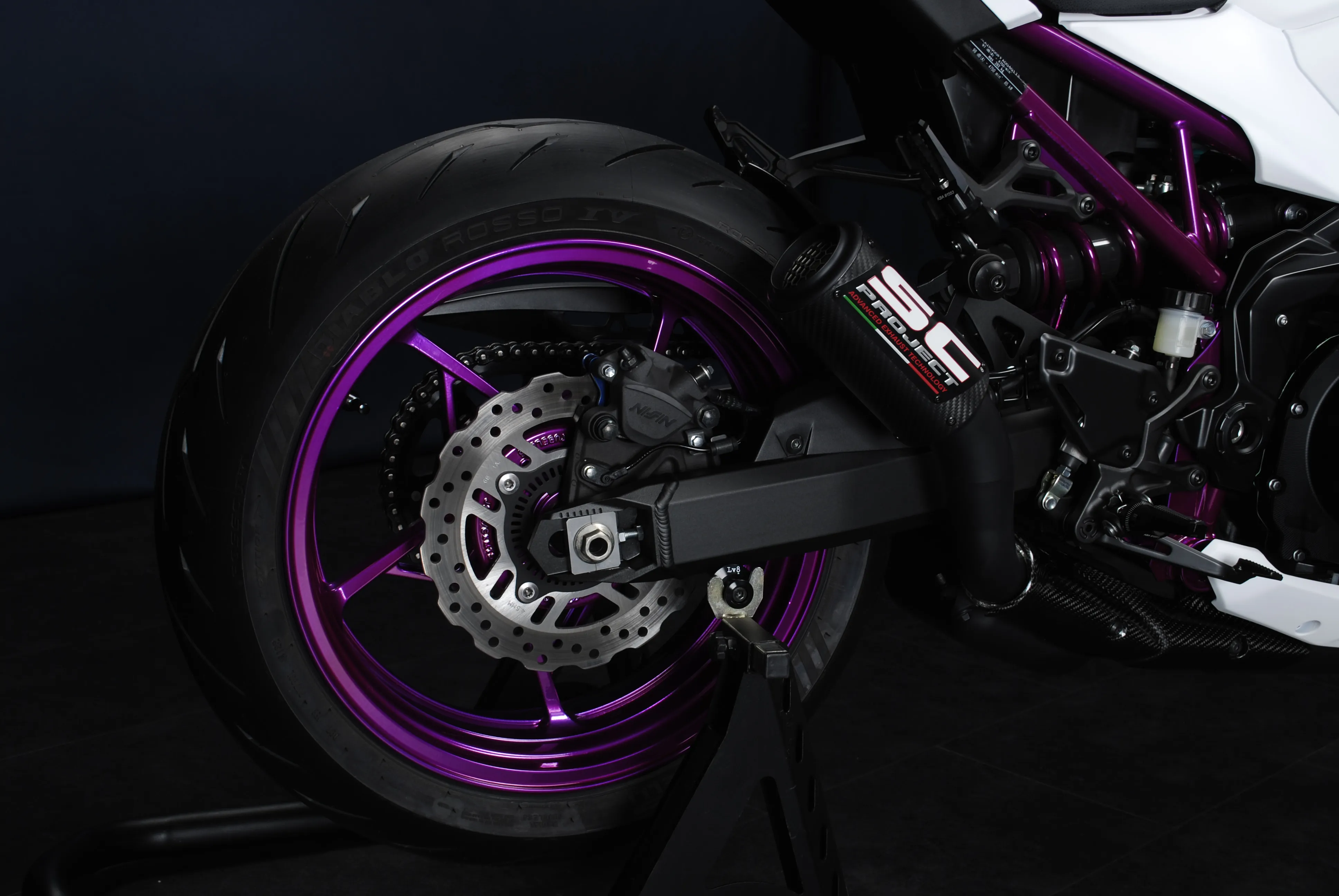 Z900 / Weiss-Candy Violett