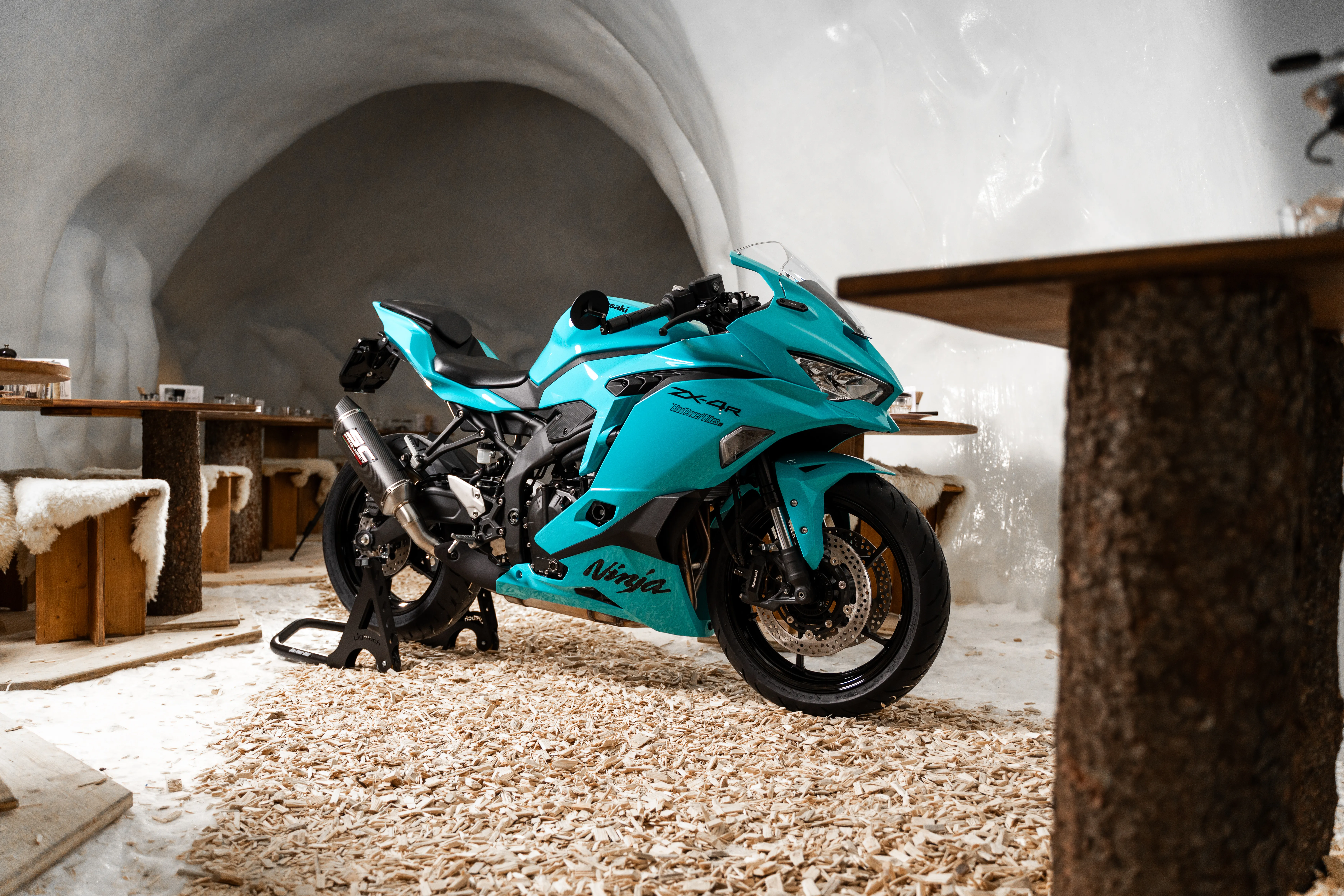 Ninja ZX-4R / Türkis