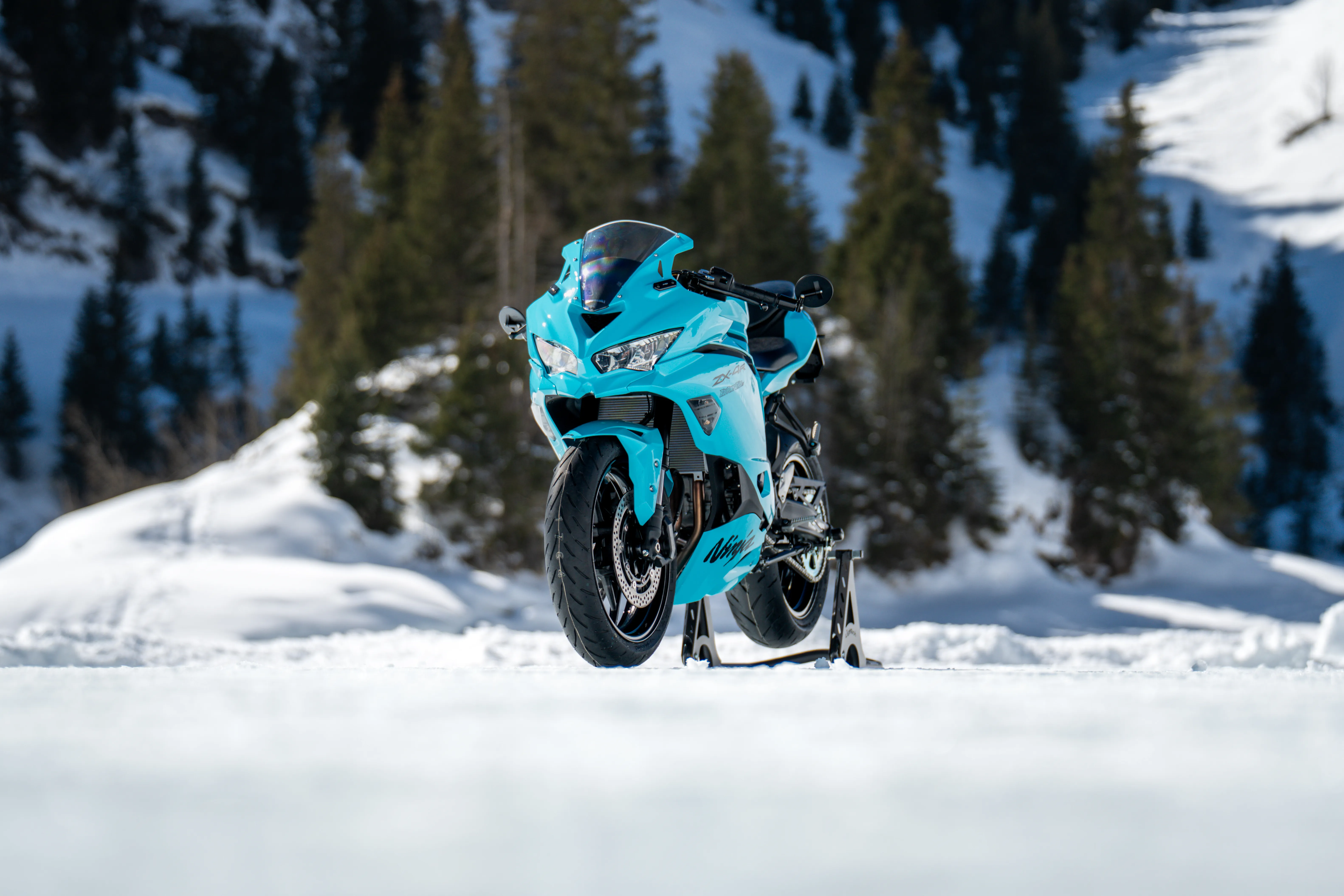 Ninja ZX-4R / Türkis