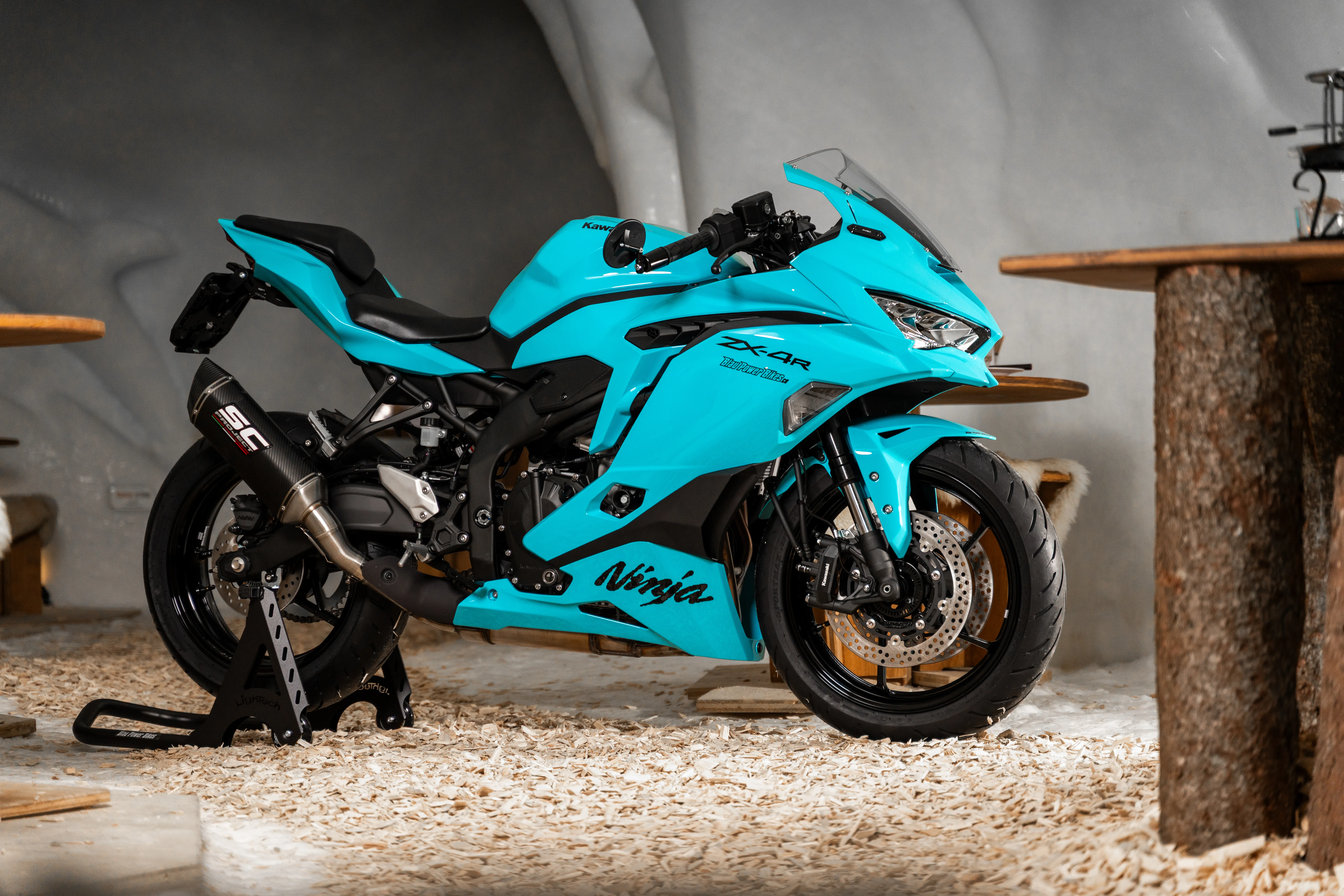 Ninja ZX-4R / Türkis