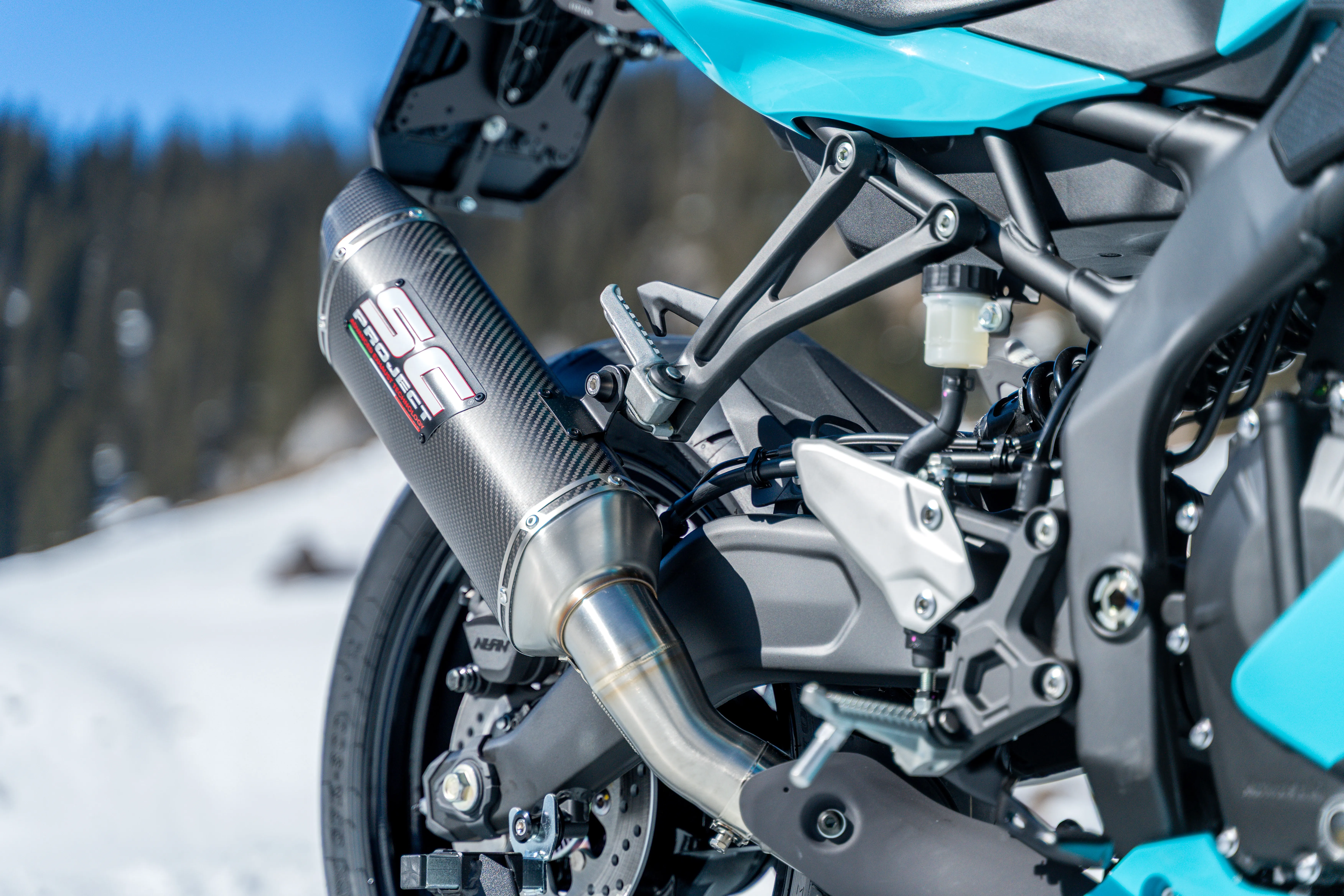 Ninja ZX-4R / Türkis